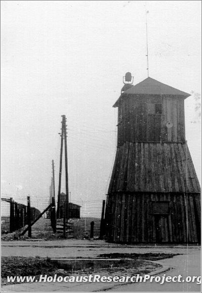 Majdanek guard tower